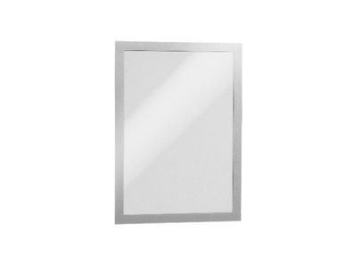 Durable 4882 23 Info-Rahmen DURAFRAME® - A4, 322 x 236 mm, silber, 10er Pack