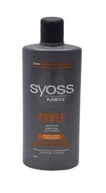 Syoss Men Shampoo Power & Strength, 440ml, Schwarzkopf