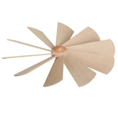 Ersatzteil Flügelrad Ø ca. 24cm NEU Ersatz Teile Flügel Nabe Weihnachtspyramide