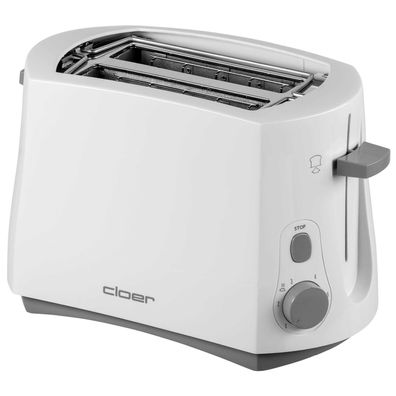 CLOER Toaster 331 2Scheiben 825Watt weiß