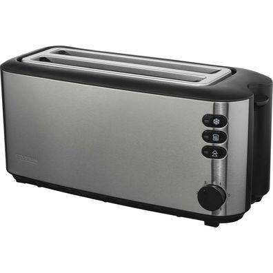 Severin Toaster AT 2509 2 für bis zu 4 Brotscheiben 1400 Watt Edelstahl/schwarz 