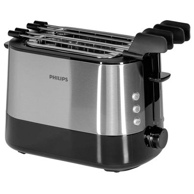 Philips Viva Collection HD2639 - Toaster - 2 Scheibe - 2 Steckplatz - weiß