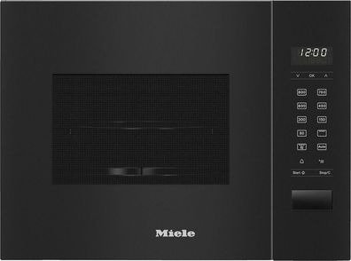 Miele M 2224 SC Einbau-Mikrowellengerät Obsidianschwarz