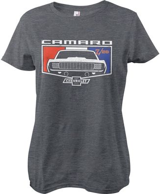 Camaro Damen T-Shirt Chevrolet Emblem Girly Tee GM-5-CAM004-H77-14