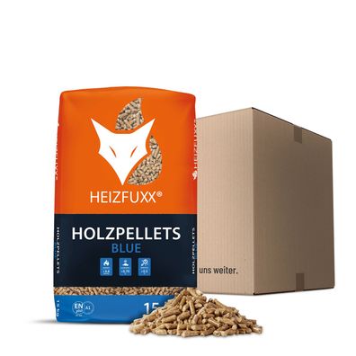 Heizfuxx Holzpellets Blue 15kg