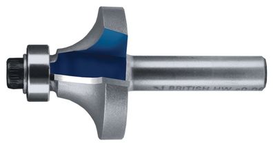 Makita Abrund-/ Profilfräser mit Anlauflager Ø 31,7 mm 8 mm Schaft 9,5 mm Radius