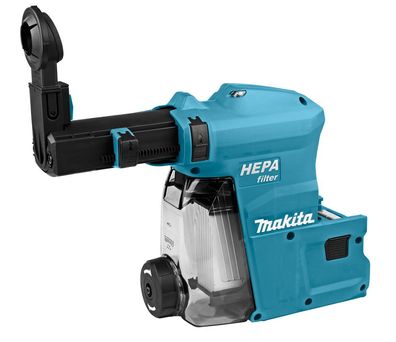 Makita Aktiver HEPA Absaugadapter DX09 mit Reinigungsmechanismus