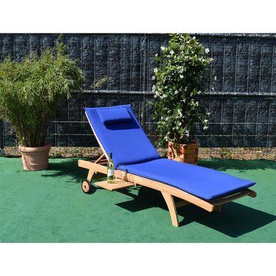 Liegenauflage 200cm x 58cm für Gartenliege Görz TL-3005 Creme