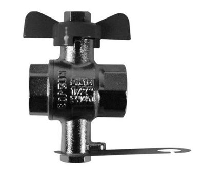 Allmess Haus- und Gewerbewärmezähler Zubehör Kugelhahn 11/4"IG 14576