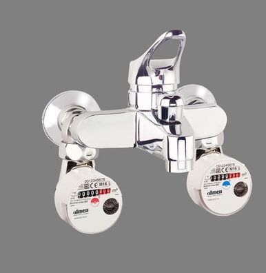 Allmess Wohnungswasserzähler Spezialzähler BWZ 3 V-K-1/2" + m 1101112206
