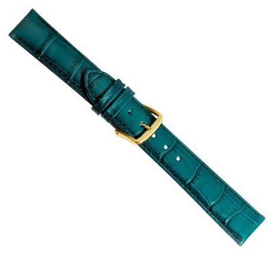 Louisiana Print XL Ersatzband Uhrenarmband Leder Petrol 21905G-XL