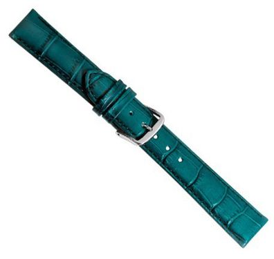 Louisiana Print XL Ersatzband Uhrenarmband Leder Petrol 21904S-XL