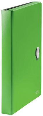 Leitz 4624-00-55 4624 Fächermappe Recycle - A4, 5 Fächer, 250 Blatt, PP, klimaneut
