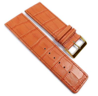 Louisiana Print Ersatzband Uhrenarmband Kalbsleder Aprikose 21770G