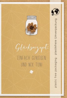 Perleberg 7841009-2 Gruß-/Glückwunschkarte Moments - inkl. Umschlag