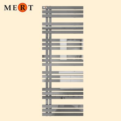 MERT Design Badheizkörper "ELEN", chrom, rechts-/linksbündig, verschiedene Größen