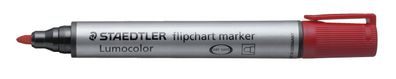 Staedtler® 356-2 Lumocolor® 356 flipchart marker - Rundspitze, rot