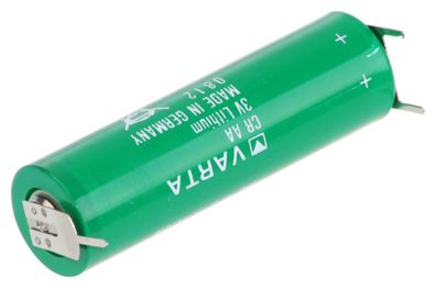 Varta Lithium 3V Batterie CR AA Zelle 2/1 pin