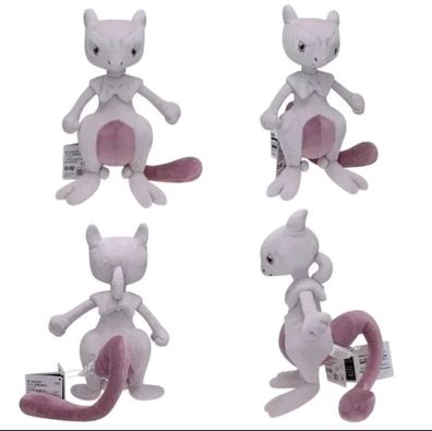 Pokemon Mewtu Mewtwo- Plüsch Figur Stofftier Kuscheltier - Plush 25 cm NEU