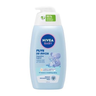 Nivea Baby PÅ?yn do mycia Å?agodna kÄ?piel, 450ml