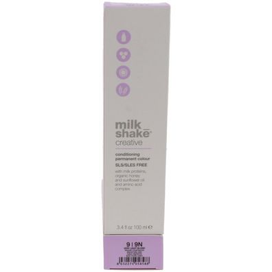 milk shake Creative Conditioning Permanent Colour 9 light blond 100ml