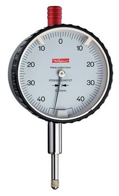 KÄFER Sicherheitsmessuhr DIN 878 SI-90 0,8mm Abl.0,01mm m. Stoßschutz - 1002