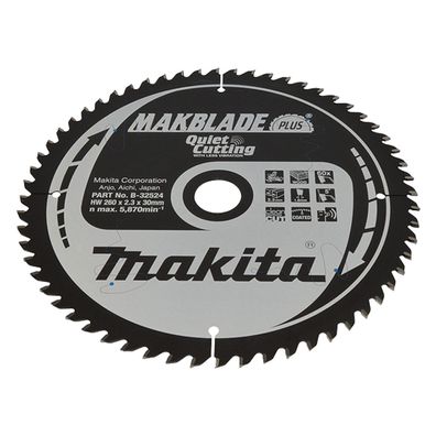 Makita Makblade+ Sägeblatt 260 x 30 x 60Z - B-32524