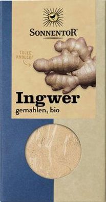 Sonnentor 3x Ingwer gemahlen, Packung 30g