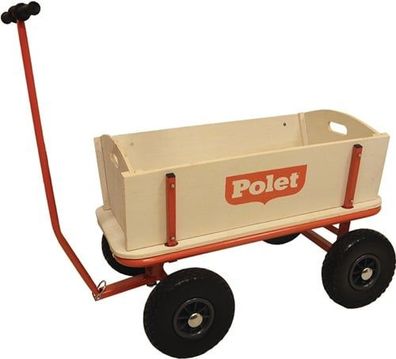 POLET Bollerwagen 16,50kg 4 PU-Reifen/300 68l - 750010