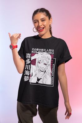 Bio Baumwolle Damen Oversize T Shirt My Dress-Up Darling Marin Kitagawa Wakana