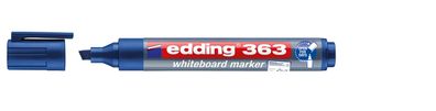 Edding 4-363003 363 Boardmarker - nachfüllbar, 1 - 5 mm, blau