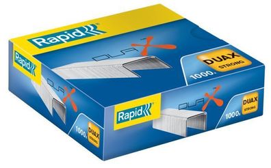 Rapid® 21808300 Heftklammern DUAX®, verzinkt, 1000 Stück