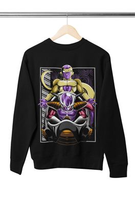 Bio Herren Pullover Sweatshirt Dragon Ball Son goku saiyajin golden frieza