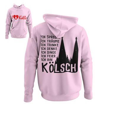 Dom, Bier, Karneval, Köln, Kostüm, kölscher Humor! Lustiger Bio Damen Hoodie