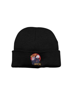 Unisex Satoru Gojo - Jujutsu Kaisen Wintermütze Beanie Fuck You Mittelfinger