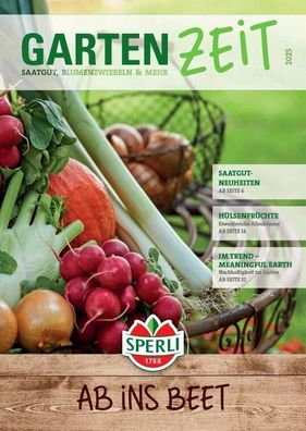 Sperli Katalog "Garten Zeit" Frühjahr/ Sommer 2025