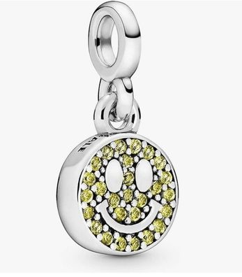 Pandora ME Mein Smiley Charm-Anhänger aus Sterling Silber