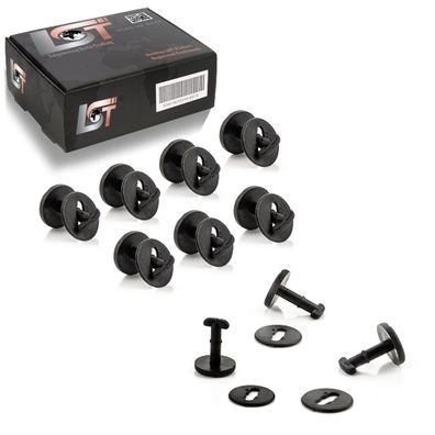 Fussmatten Teppich Befestigung Clips mit Sicherungscheibe für BMW 3er 5er neu