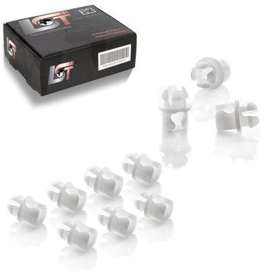 10x Clips Haltestange Heckschloss Türriegel Stellmotor Verriegelung für SEAT