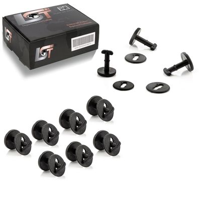 10x Teppich Clips Befestigung Clips mit Sicherungscheibe für BMW
