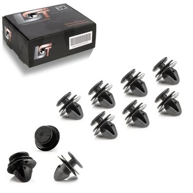 10x Kofferraum Ladekante Leiste Befestigung Clips für SEAT EXEO / AUDI A4 AVANT