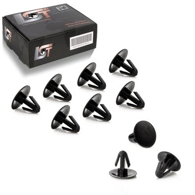 10x Befestigung Motorhaube Abdeckstopfen Clips für Citroen Peugeot