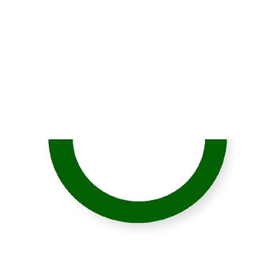 Holzspielzeug Legematerial Halbring Grün 24 Stück Ø 60mm NEU Holzspiel Legen