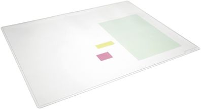 Durable 7113 19 Schreibunterlage DURAGLAS® - 650 x 500 mm, transparent