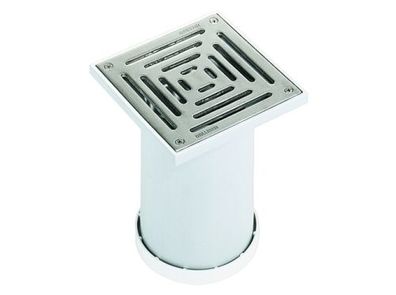 Dallmer Terrassen-Aufsatz GES 15, Rost massiv, verschr., 200 x 200 mm