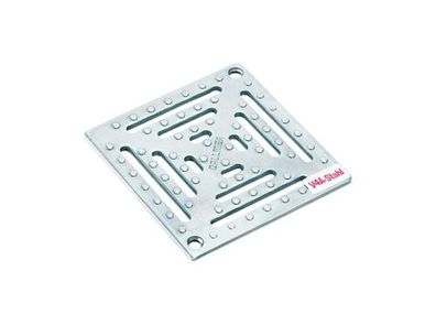 Dallmer Rost RHS 140, massiv, rutschhemmend, 140 x 140 mm