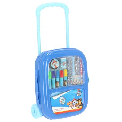 Paw Patrol Gefüllter trolley mit schreibwaren 20 Teile für Kinder