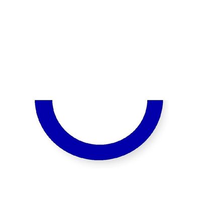 Holzspielzeug Legematerial Halbring Blau 24 Stück Ø 60mm NEU Holzspiel Legen