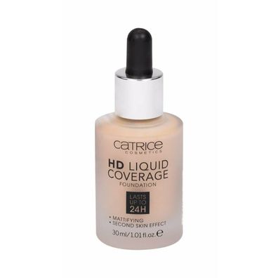 Catrice Hd Liquid Coverage Foundation Lasts Up to 24h 020-Rose Beige 30ml