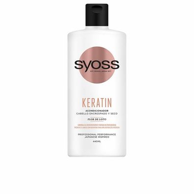 Syoss Keratin Acondicionador Cabello Encrespado y Seco 440ml